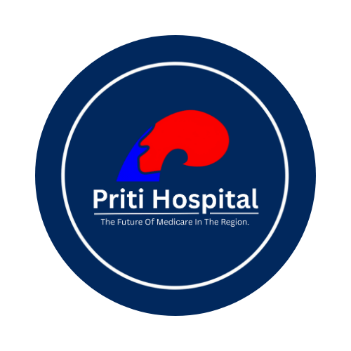 Priti Hospital Logo